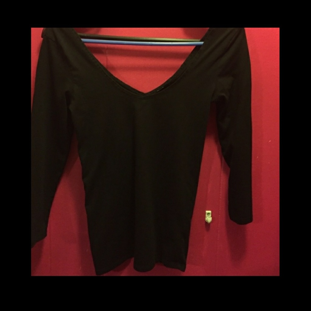 black ballet top